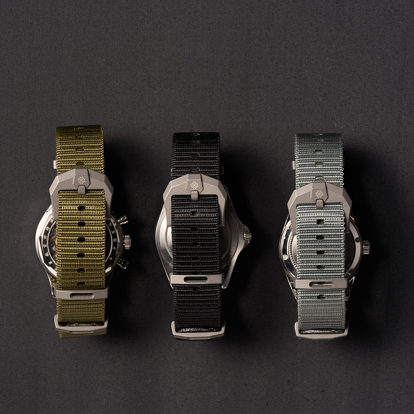 Tropic Strap Vintage - อะไหล่นาฬิกาคุณภาพสูง Thorn สายไนลอนวินเทจกว้าง 20 มม. พร้อมหัวเข็มขัดไทเทเนียม