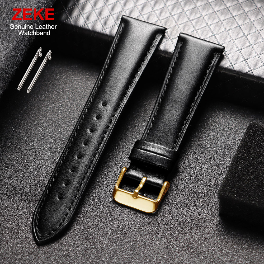 Suede Strap Watch - สายนาฬิกาหนังแท้ ขนาด 12 มม. 14 มม.