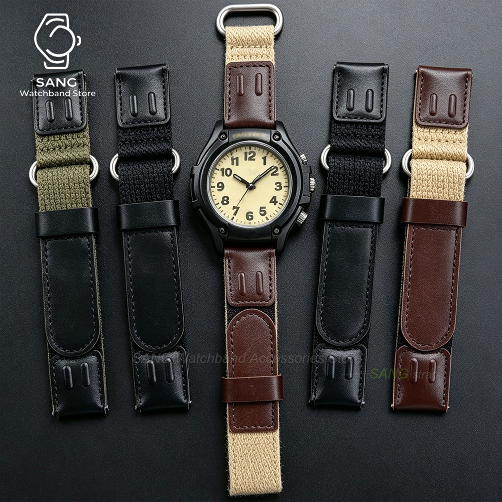 Tropic Strap Vintage - สายนาฬิกาไนลอนแบบถอดเร็วขนาด 19 มม. 20 มม. 22