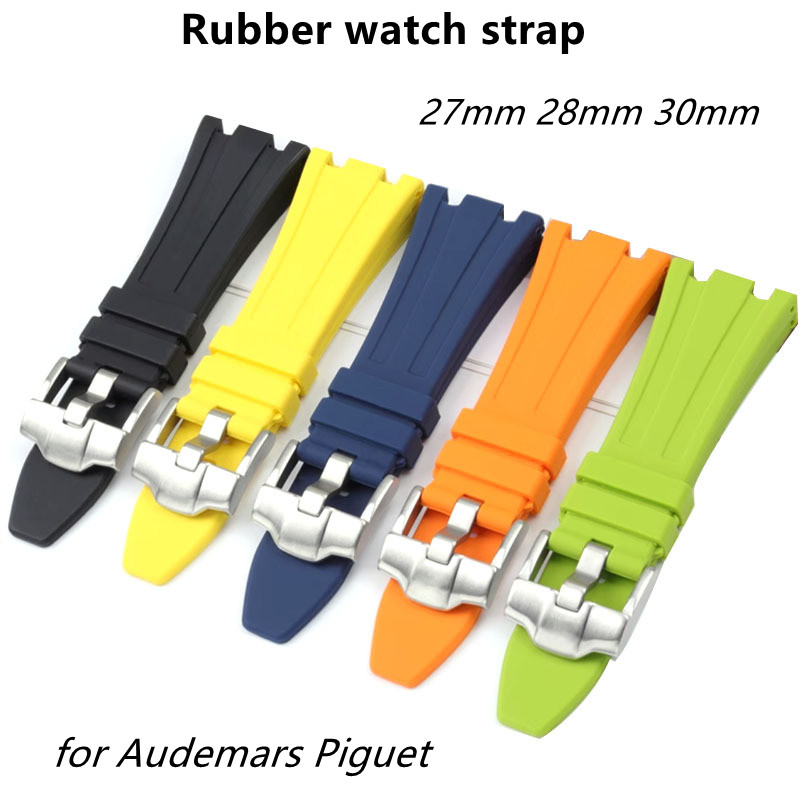 ยางซิลิโคนสายนาฬิกาสําหรับ AP  - Audemars Piguet Watch Royal Oak บทวิจารณ์และราคา