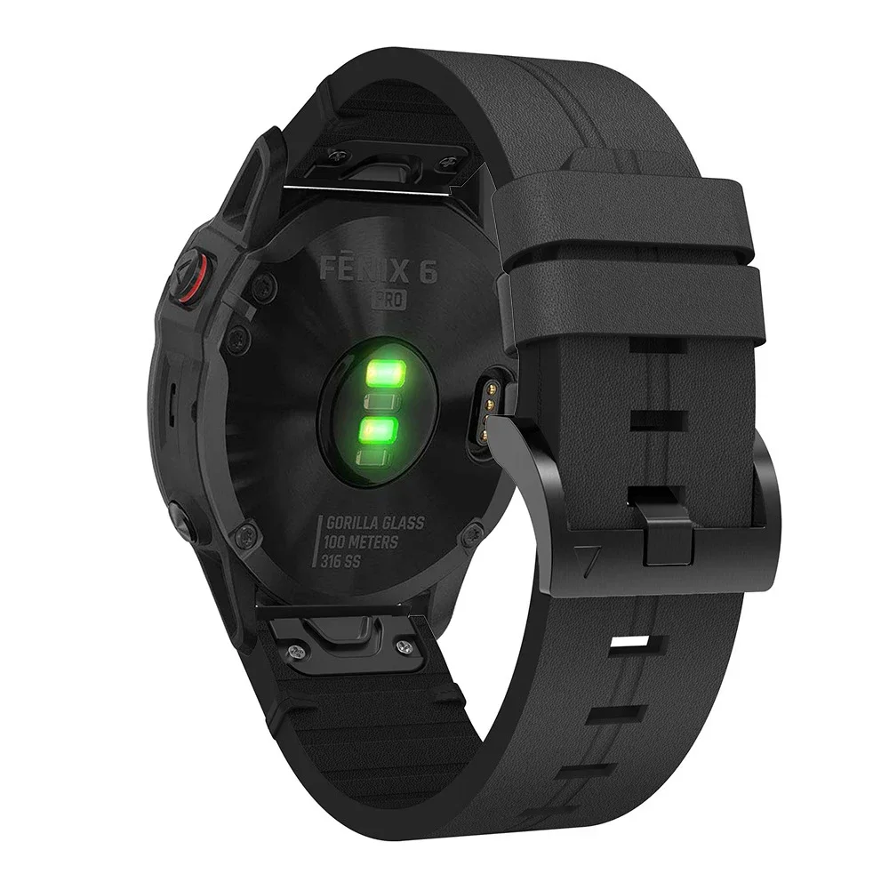 22 มม.26 มม.สายหนังสําหรับ Gar - Leather Strap Quick Release บทวิจารณ์และราคา