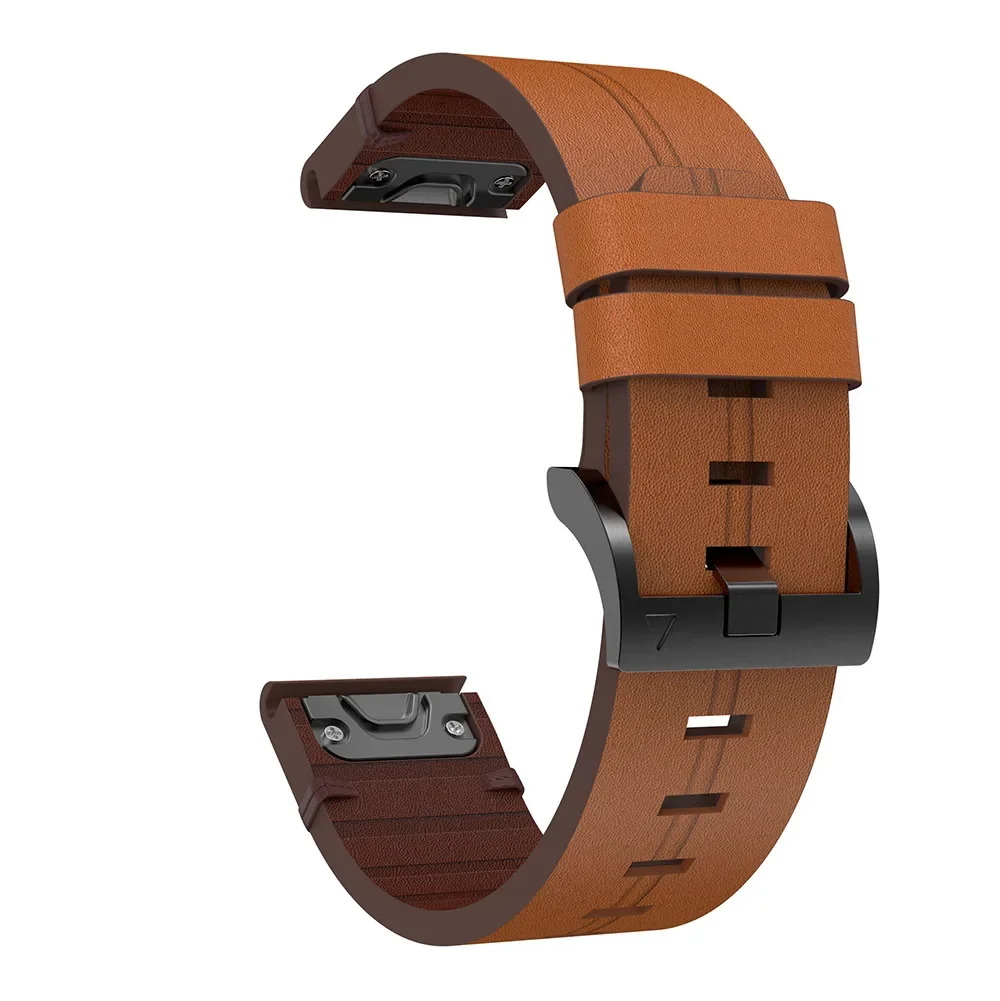 22 มม.26 มม.สายหนังสําหรับ Gar - Leather Strap Quick Release บทวิจารณ์และราคา