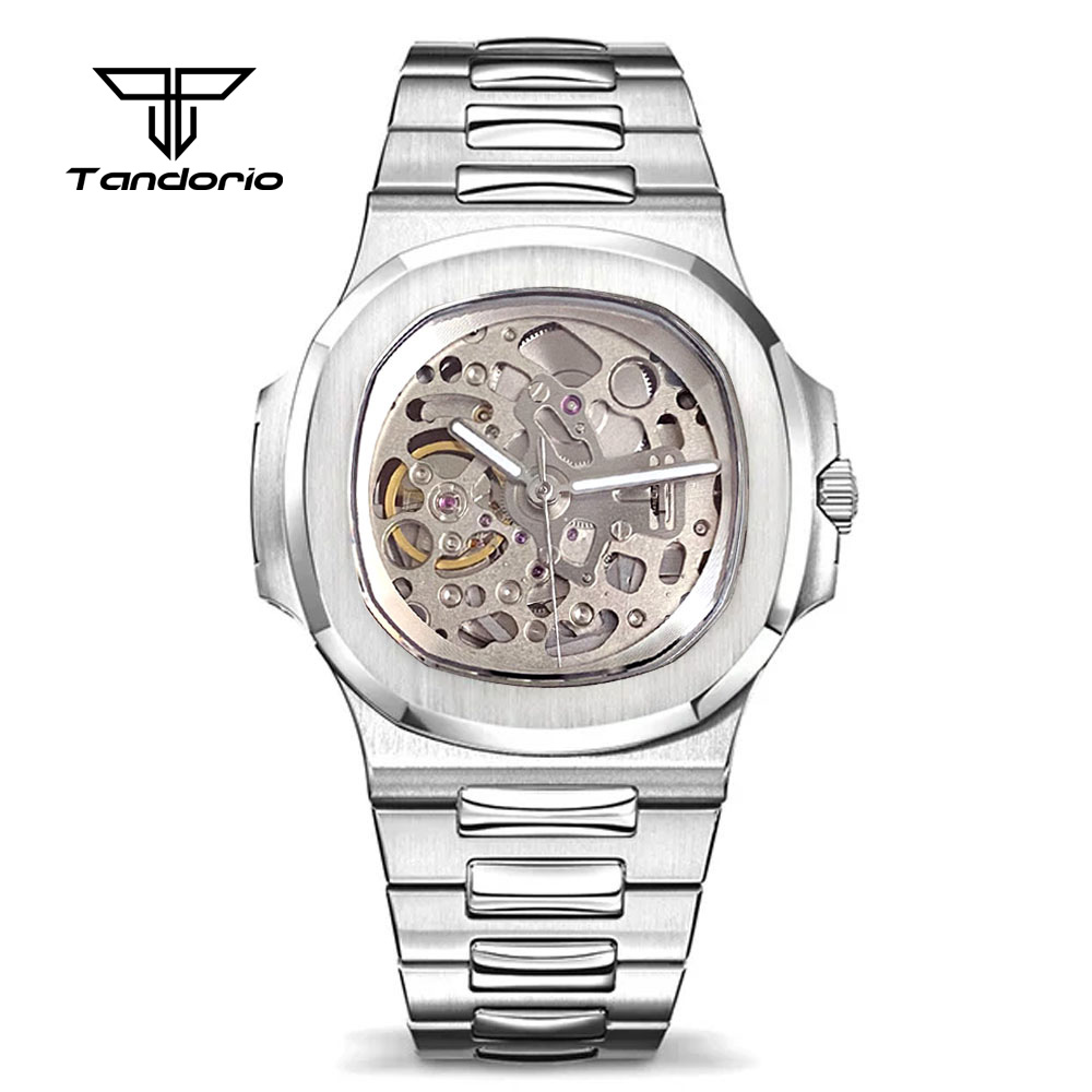 นาฬิกา Tandorio 40 มม. กระจกแซ - Patek Philippe Watch Nautilus บทวิจารณ์และราคา
