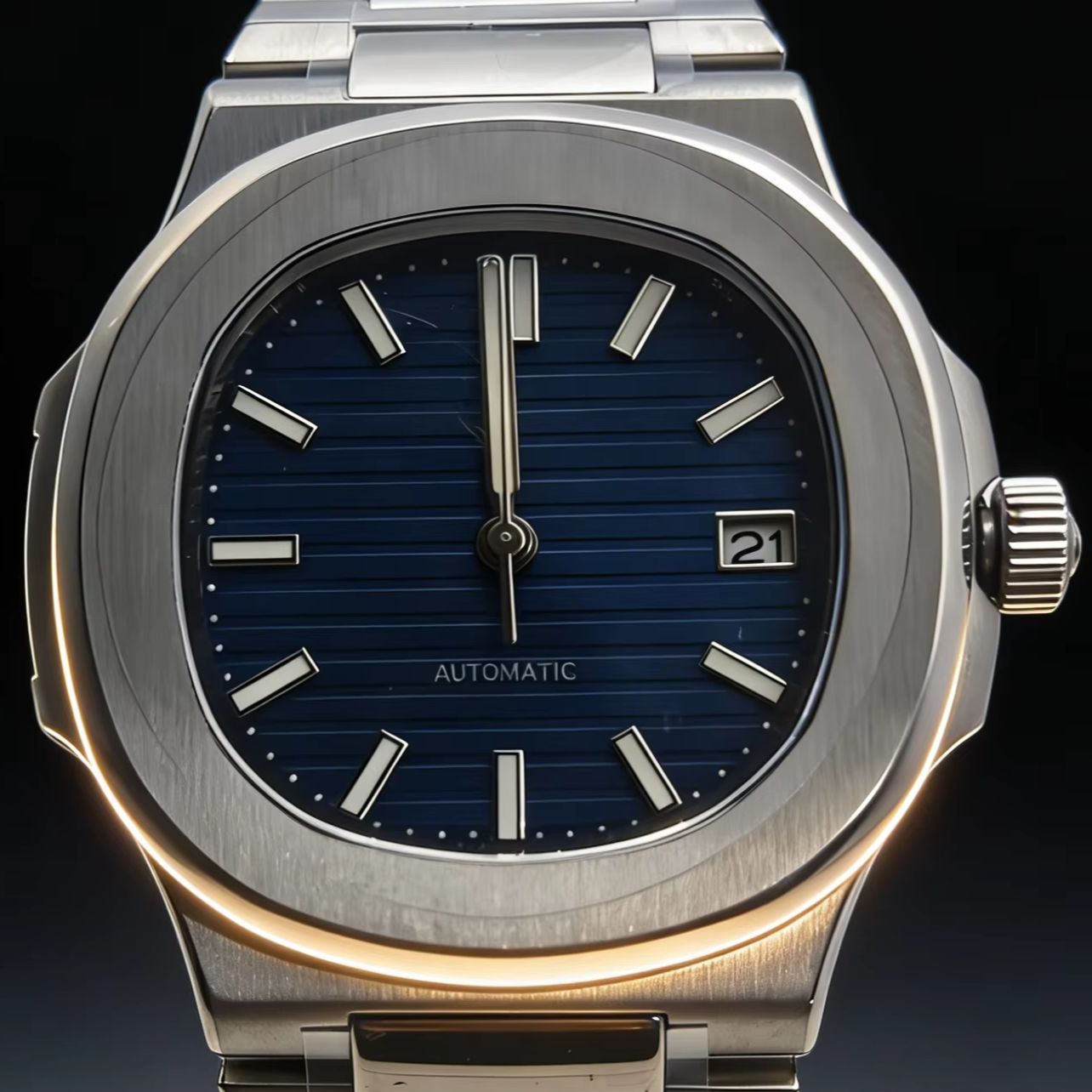 NH35 นาฬิกากลไกอัตโนมัติผู้ชาย - Patek Philippe Watch Nautilus บทวิจารณ์และราคา