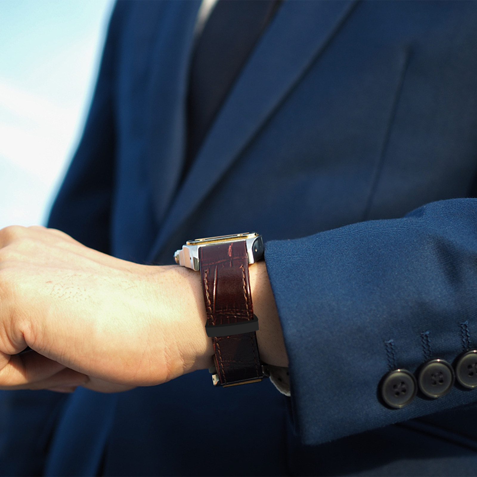 สายซิลิโคนพรีเมียมสำหรับนาฬิกา - Silicone Watch Band 22Mm บทวิจารณ์และราคา