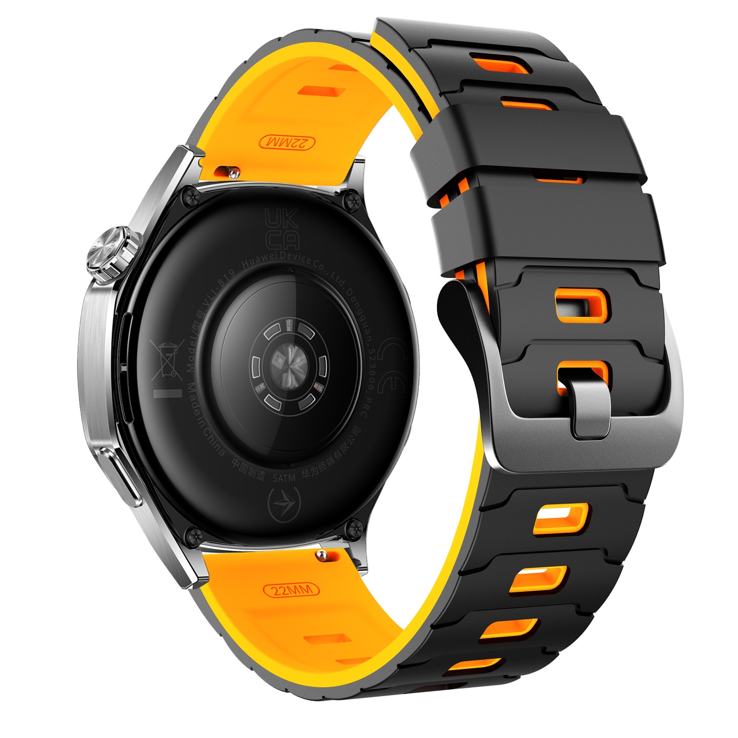สายนาฬิกาสำหรับ Huawei Watch G - Silicone Watch Band 22Mm บทวิจารณ์และราคา